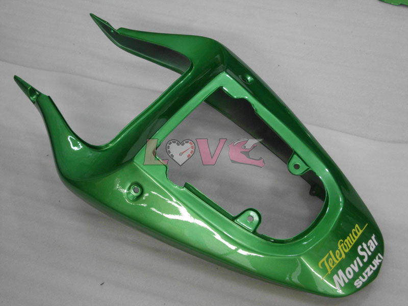 Movistar - Green Fairings and Bodywork For 2001-2003 GSX-R600 #LF4270