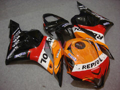 Repsol - Orange Black Fairings and Bodywork For 2009-2012 CBR600RR #LF7370