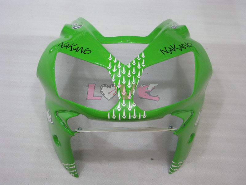 Nakano - Green Black Fairings and Bodywork For 2002-2005 NINJA ZX-12R #LF4850