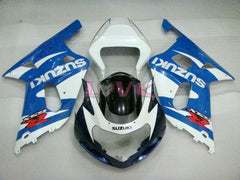 Factory Style - Blue White Black Fairings and Bodywork For 2000-2002 GSX-R1000 #LF4162
