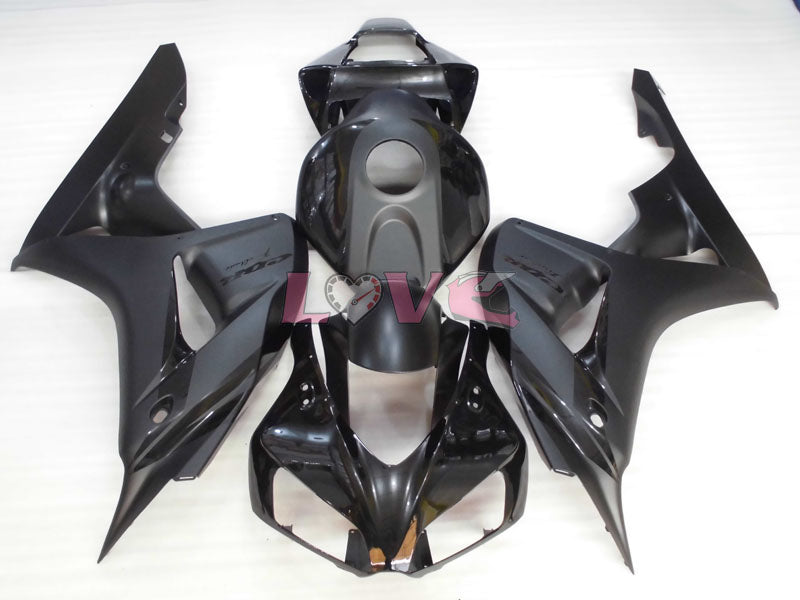 Fireblade - Black Matte Fairings and Bodywork For 2006-2007 CBR1000RR #LF4361