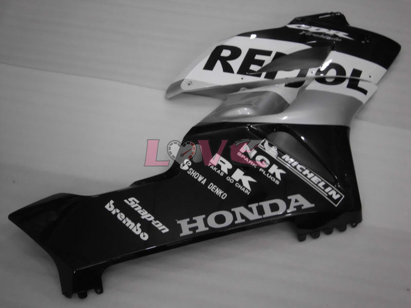 Repsol - Black Silver Fairings and Bodywork For 2004-2005 CBR1000RR #LF7297