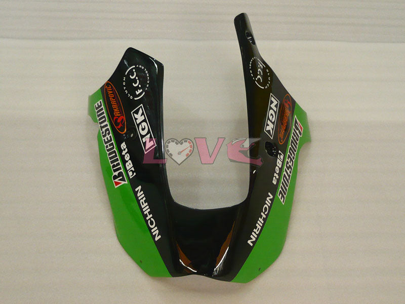 Monster - Green Black Fairings and Bodywork For 2002-2003 NINJA ZX-9R #LF4896