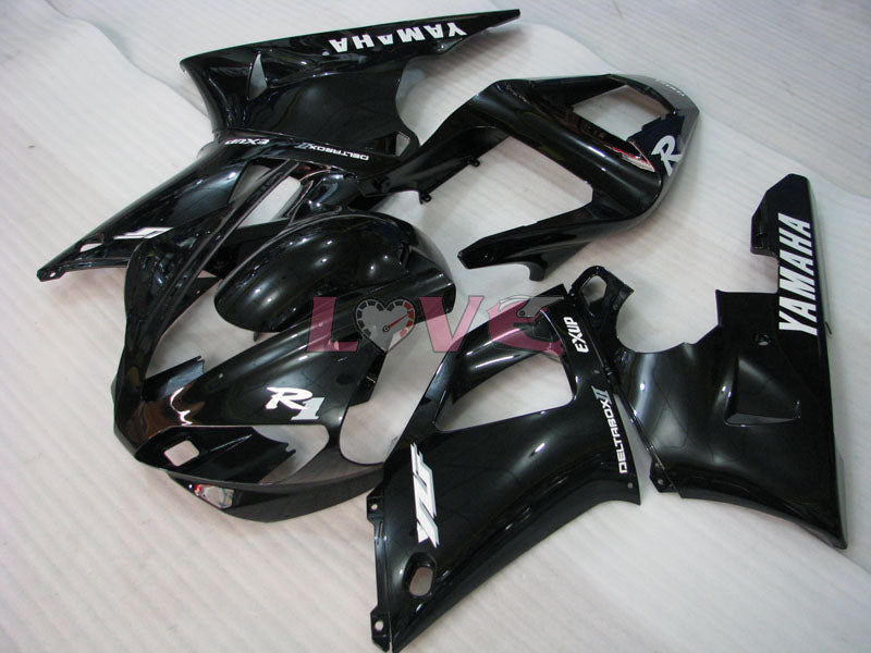 Factory Style - Black Fairings and Bodywork For 2000-2001 YZF-R1 #LF3626