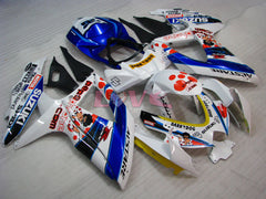 Dark Dog - Blue White Fairings and Bodywork For 2008-2010 GSX-R750 #LF3900