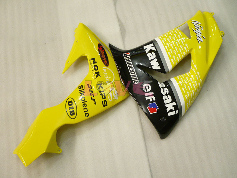 Nakano - Yellow Fairings and Bodywork For 2006-2007 NINJA ZX-10R #LF3268