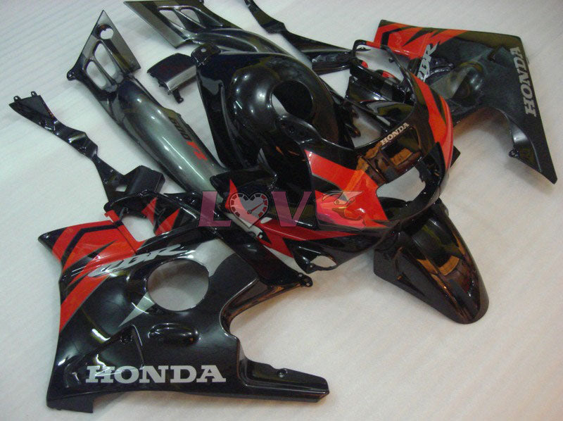 Factory Style - Red Black Fairings and Bodywork For 1991-1994 CBR600F2 #LF4893