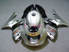 Factory Style - Black Silver Fairings and Bodywork For 1997-2007 YZF600R #LF7927
