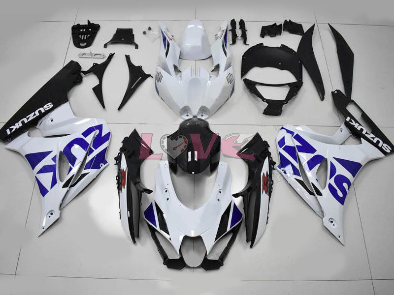 Others - Blue White Black Fairings and Bodywork For 2017-2026 GSX-R1000 #LF7829
