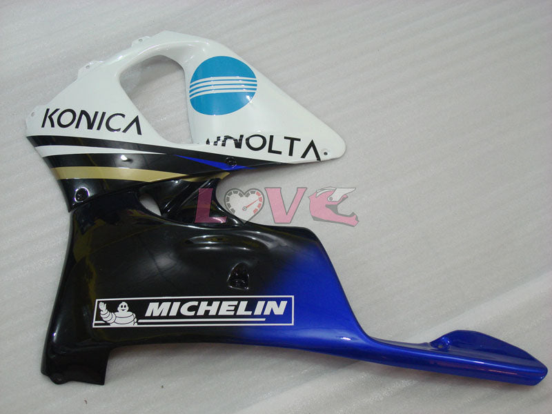 Konica Minolta - Blue White Black Fairings and Bodywork For 1998-1999 CBR919RR #LF2996
