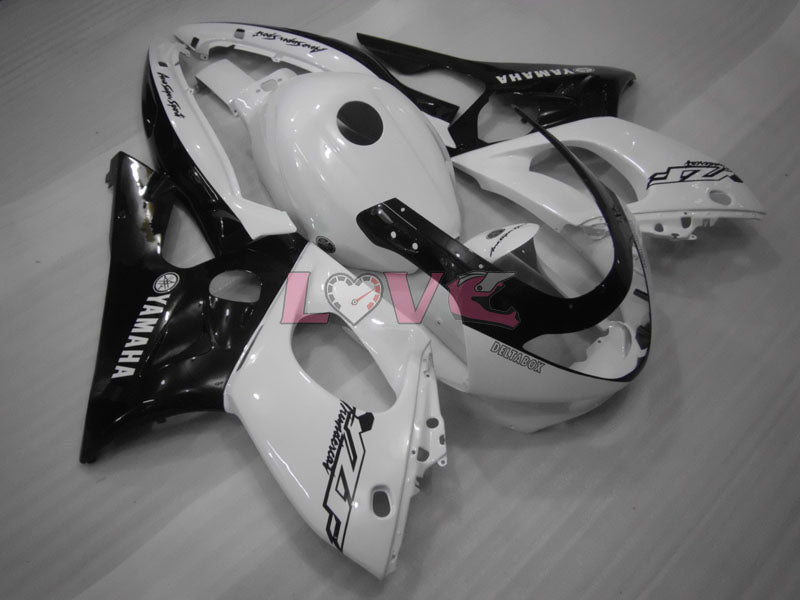 Factory Style - White Black Fairings and Bodywork For 1997-2007 YZF600R #LF7941