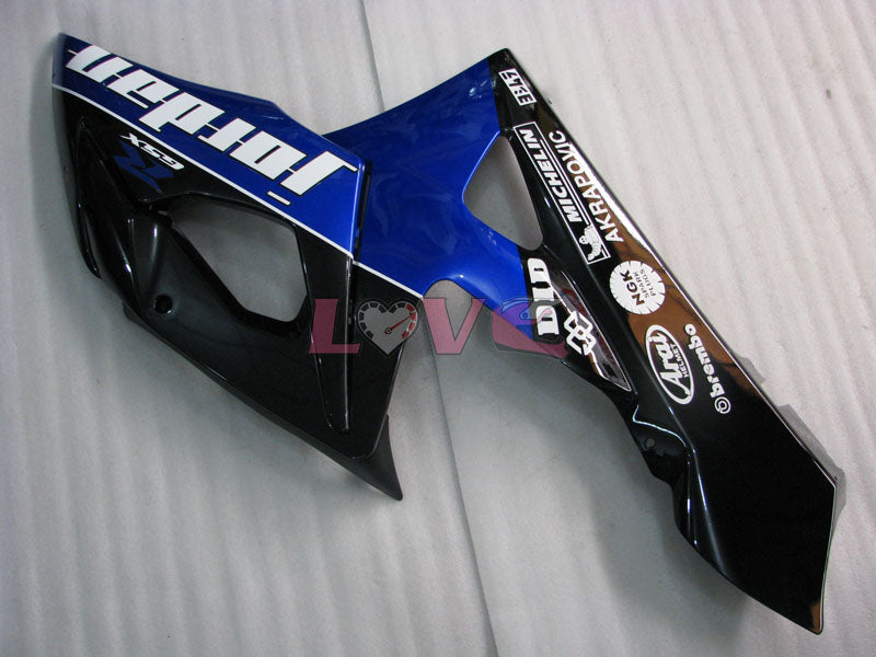 Jordan MICHELIN - Blue Black Fairings and Bodywork For 2005-2006 GSX-R1000 #LF5887
