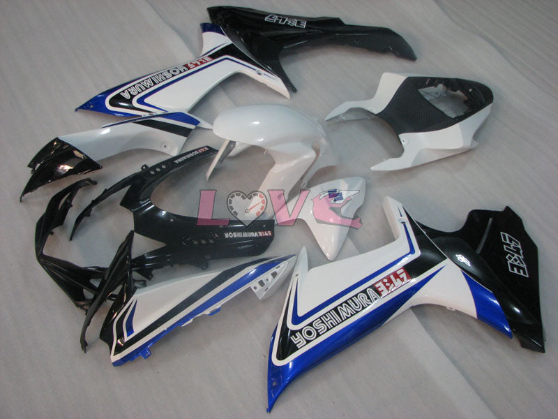 YOSHIMURA - Blue White Black Fairings and Bodywork For 2011-2026 GSX-R600 #LF3886
