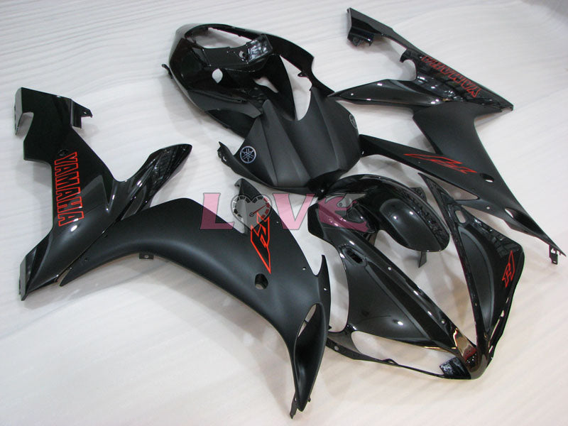 Factory Style - Black Matte Fairings and Bodywork For 2004-2006 YZF-R1 #LF3699