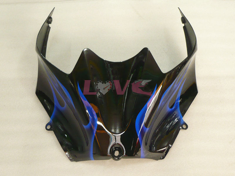 Flame - Blue Black Fairings and Bodywork For 2006-2011 NINJA ZX-14R #LF3232