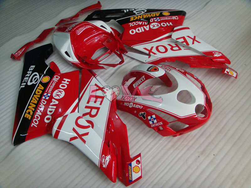 Xerox - Red White Fairings and Bodywork For 2003-2004 999 #LF5505