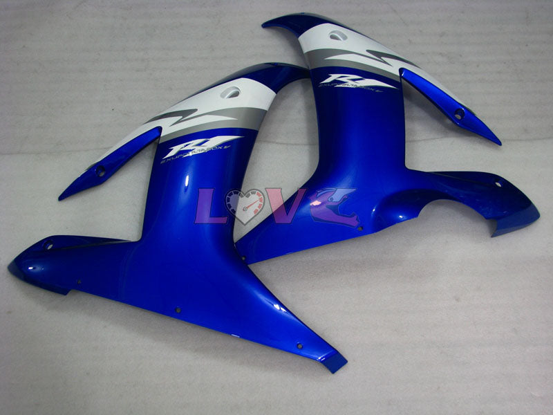 Factory Style - Blue White Black Fairings and Bodywork For 2002-2003 YZF-R1 #LF3606