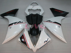 Factory Style - White Black Fairings and Bodywork For 2012-2014 YZF-R1 #LF3632