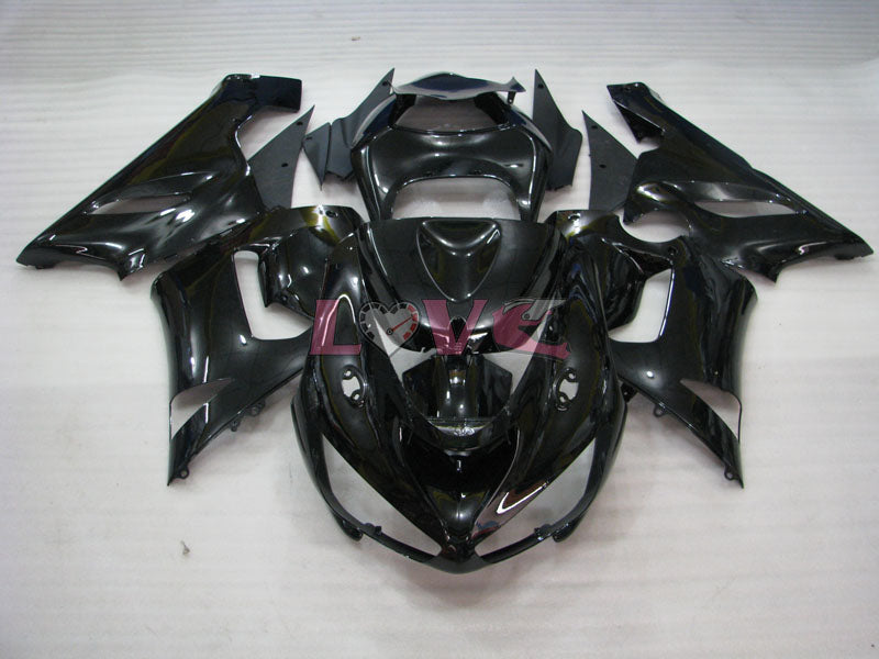 Factory Style - Black Fairings and Bodywork For 2005-2006 NINJA ZX-6R #LF6034