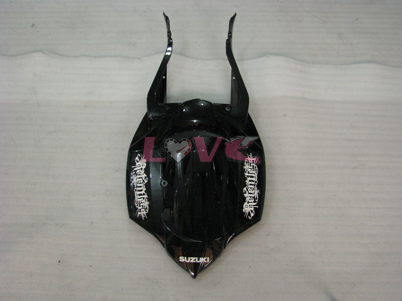 Beacon - White Black Fairings and Bodywork For 2008-2010 GSX-R600 #LF3969