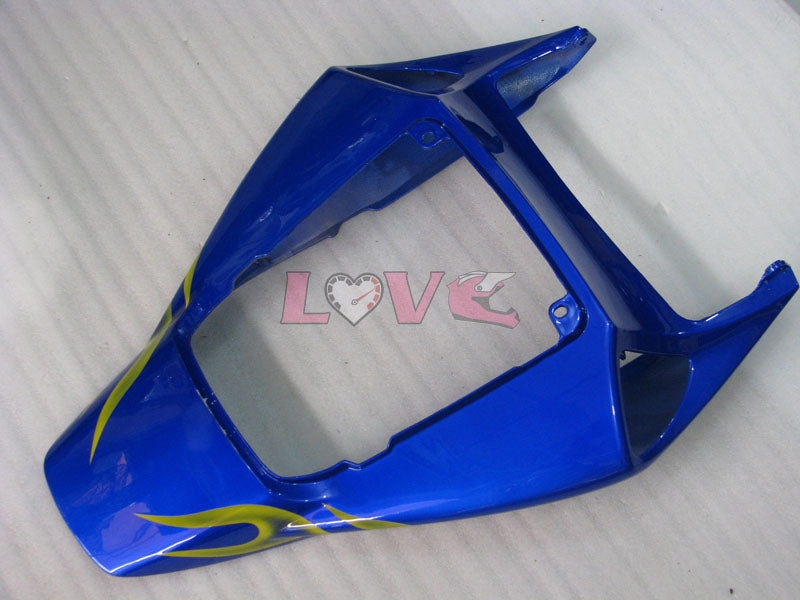 Flame - Yellow Blue Fairings and Bodywork For 2006-2007 CBR1000RR #LF7226