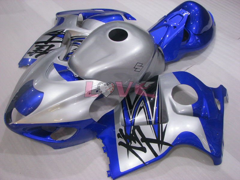 Factory Style - Blue Silver Fairings and Bodywork For 1999-2007 Hayabusa #LF3737