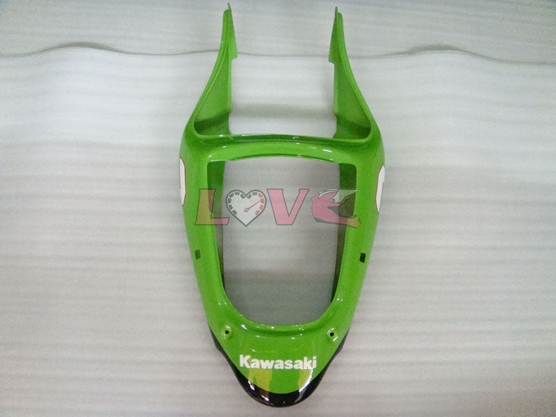 Nakano - Green Black Fairings and Bodywork For 2000-2002 NINJA ZX-6R #LF6130