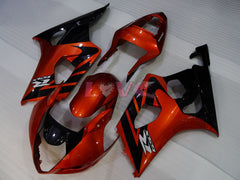 Factory Style - Orange Black Fairings and Bodywork For 2003-2004 GSX-R1000 #LF3851