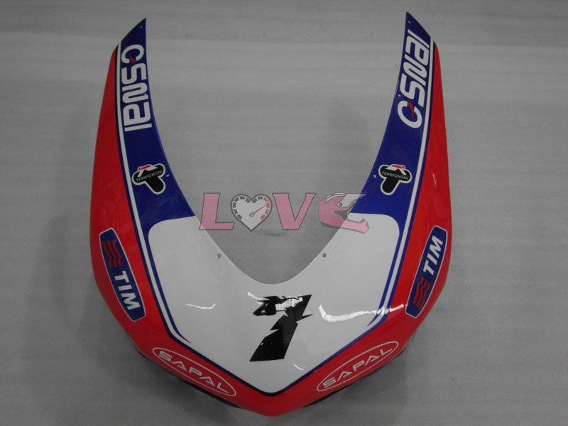 Factory Style - Red White Fairings and Bodywork For 2008-2013 848 #LF5681