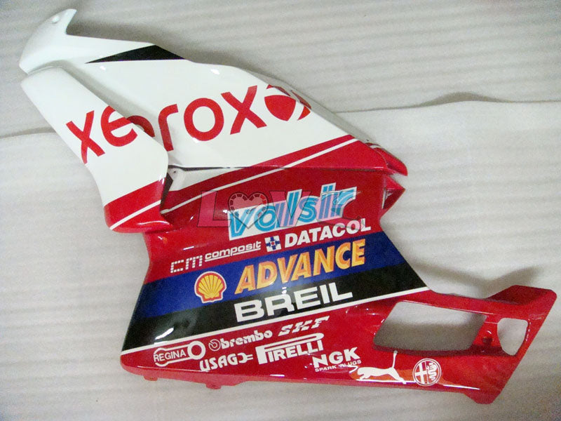 Xerox - Red White Fairings and Bodywork For 2005-2006 999 #LF5485