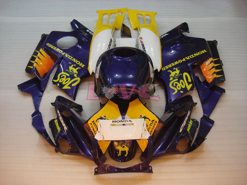 MICHELIN RK Rossi - Yellow Black Fairings and Bodywork For 2005-2006 CBR600RR #LF7484