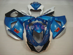 Factory Style - Blue White Fairings and Bodywork For 2009-2016 GSX-R1000 #LF5071