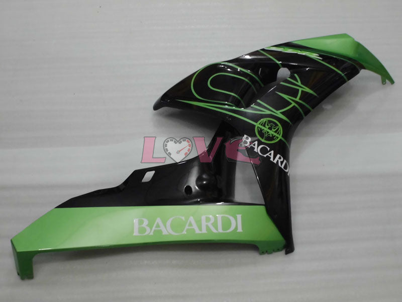 BACARDI - Green Black Fairings and Bodywork For 2006-2007 CBR1000RR #LF4383