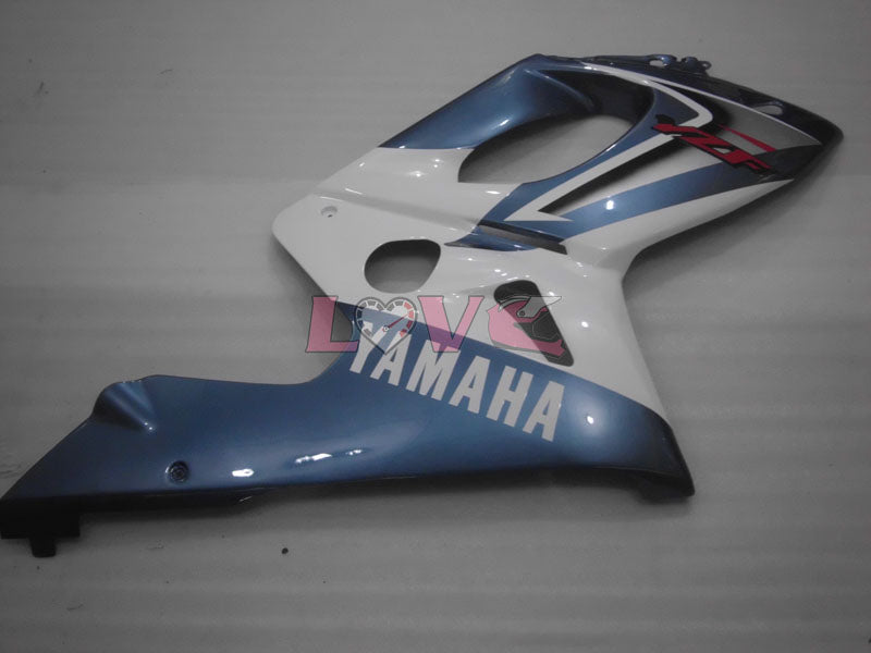 Factory Style - White Grey Fairings and Bodywork For 1997-2007 YZF600R #LF7945