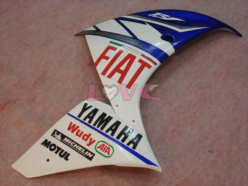 FIAT - Blue White Fairings and Bodywork For 2009-2011 YZF-R1 #LF6945