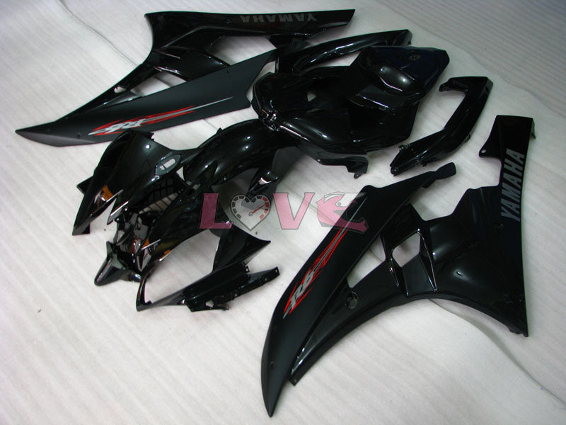 Factory Style - Black Matte Fairings and Bodywork For 2006-2007 YZF-R6 #LF6880