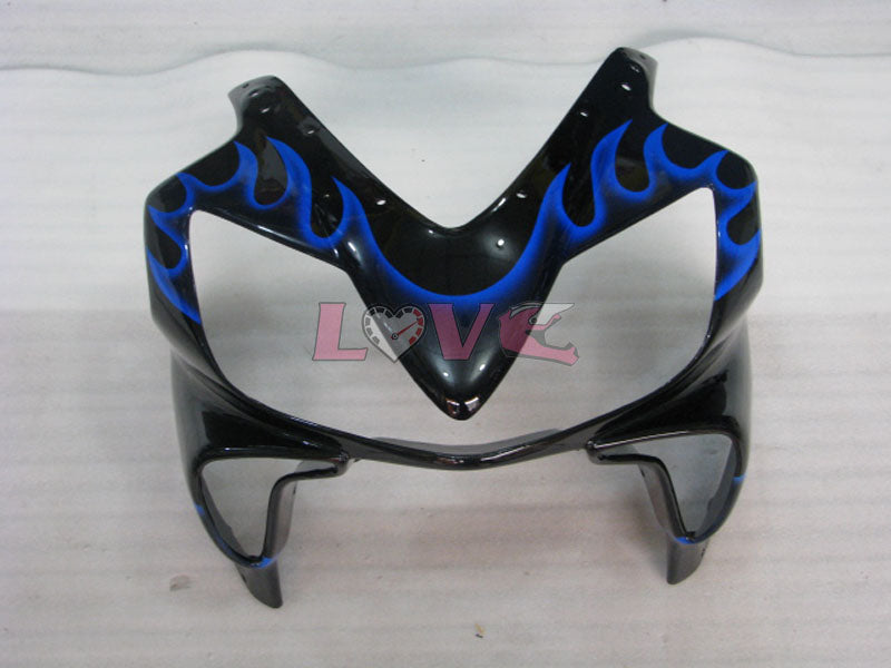 Flame - Blue Black Fairings and Bodywork For 2001-2003 CBR600F4i #LF7671