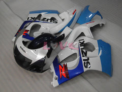 Factory Style - Blue White Fairings and Bodywork For 1996-1999 GSX-R750 #LF4280
