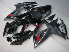 Factory Style - Black Grey Fairings and Bodywork For 2006-2007 GSX-R750 #LF6495