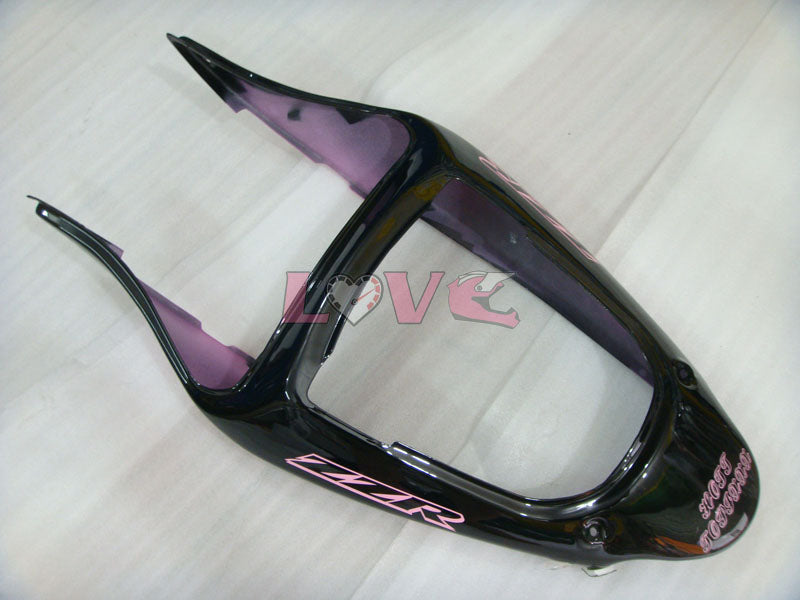 Customize - Black Pink Fairings and Bodywork For 2000-2002 NINJA ZX-6R #LF3327