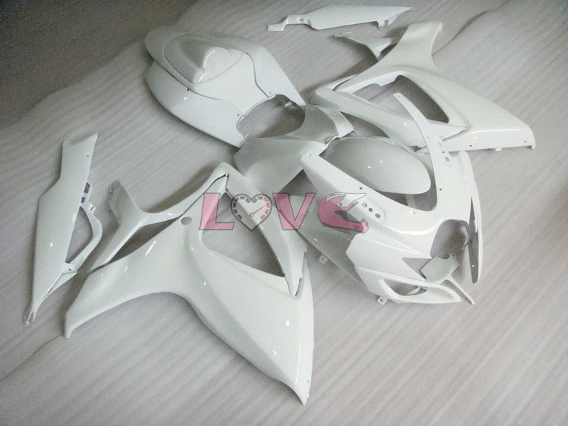 Factory Style - White Fairings and Bodywork For 2006-2007 GSX-R600 #LF5437