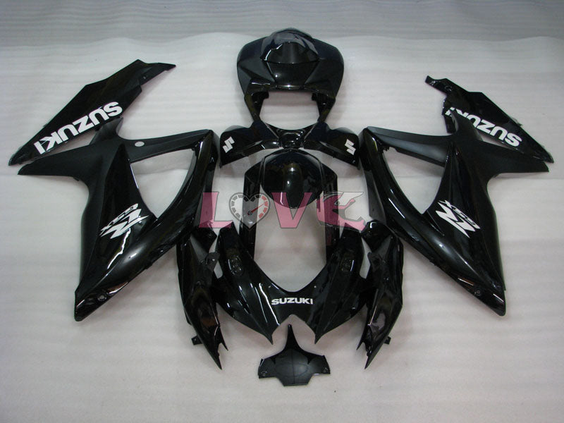 Factory Style - Black Matte Fairings and Bodywork For 2008-2010 GSX-R750 #LF3898