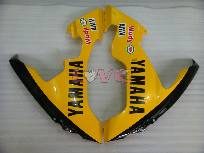 DUNLOP - Yellow Black Fairings and Bodywork For 2004-2006 YZF-R1 #LF7012