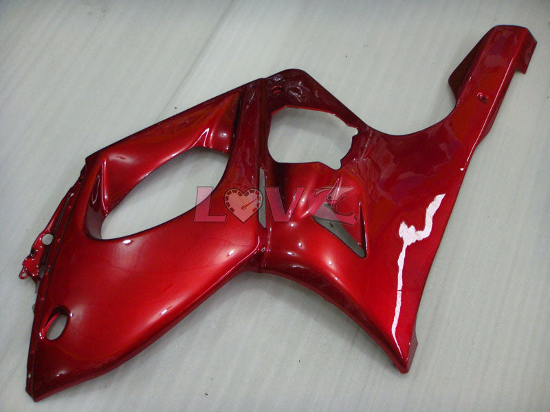 No sticker / decal Factory Style - Red wine color Fairings and Bodywork For 1997-2007 YZF600R #LF7937