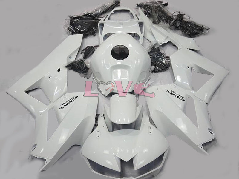 No sticker / decal Factory Style - White Fairings and Bodywork For 2013-2020 CBR600RR #LF7899