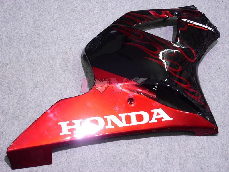 Flame - Red Black Fairings and Bodywork For 2002-2003 CBR954RR #LF5196