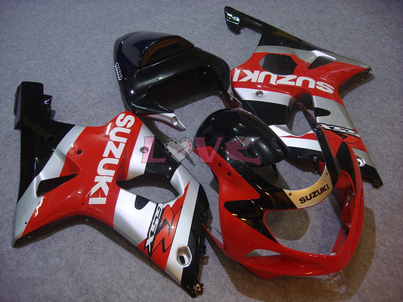 Factory Style - Red Black Fairings and Bodywork For 2000-2003 GSX-R750 #LF6758