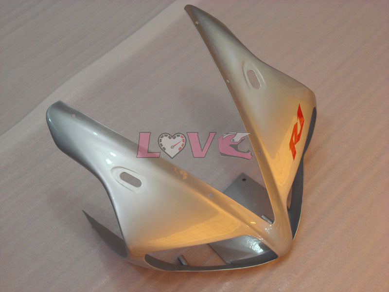 Factory Style - Black Silver Matte Fairings and Bodywork For 2002-2003 YZF-R1 #LF7021