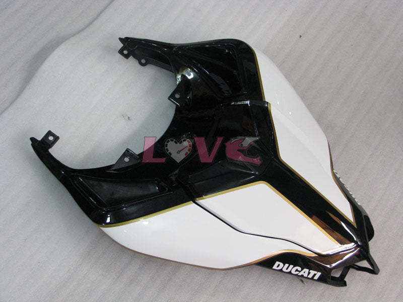 Factory Style - White Black Fairings and Bodywork For 2009-2011 1198 #LF5523
