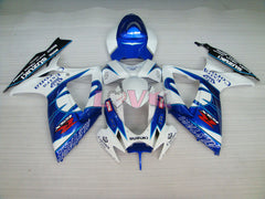 Corona - Blue White Fairings and Bodywork For 2006-2007 GSX-R600 #LF6391